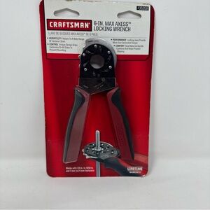 Craftsman 6" Max Axess Locking Adjustable Wrench #35358, Standard / Metric, NEW